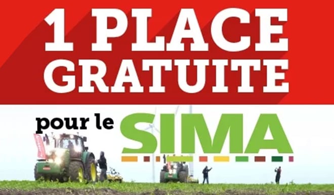SIMA 2017 place gratuite