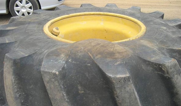 Peut-on réparer une hernie sur un pneu de tracteur ?