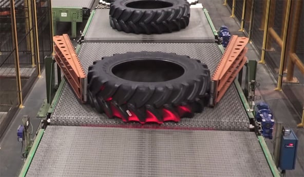 Fabrication des pneus de tracteur