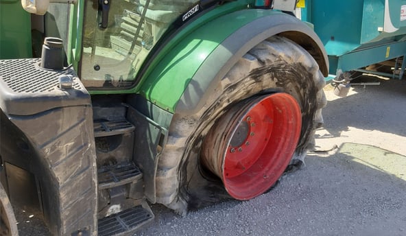 Quand peut-on utiliser la réparation à froid des pneus de tracteurs ?