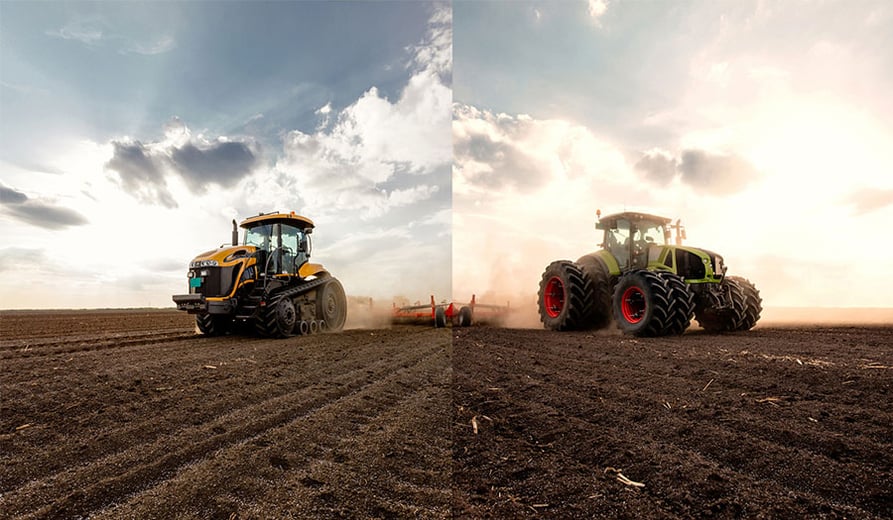 Pneus agricoles VF contre chenilles : avantages et inconvénients
