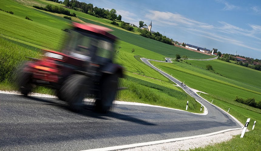 La bonne pression est nécessaire pour réduire la distance de freinage