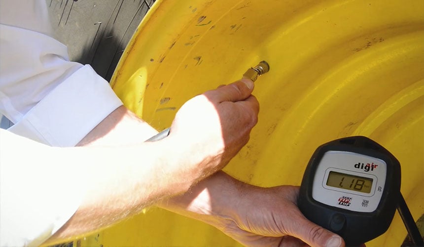 Ajuster la pression en fonction des conditions climatiques