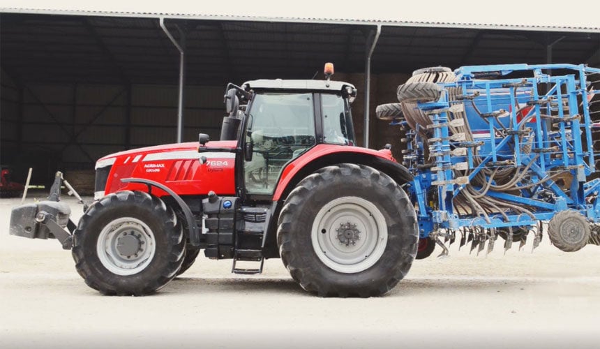 Les pneus VF VT-TRACTOR supportent 40% de charge en plus