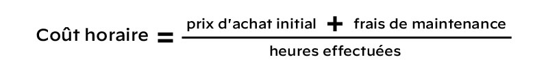 coût horaire